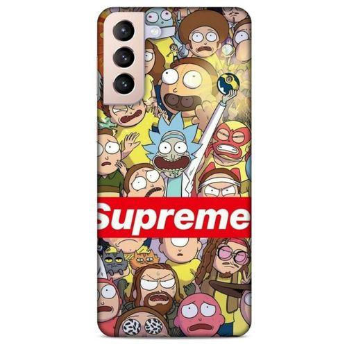 Samsung Galaxy S21 Plus Uyumlu Kılıf Rick And Morty (44) Tough Armor Kılıf Beth C-500A