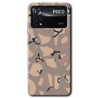 Poco x4 Pro Kılıf HD Desen Baskılı Arka Kapak + Temperli Cam - Kamuflaj 6