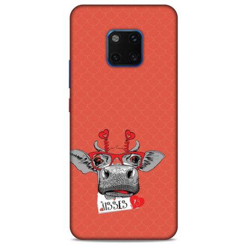 Animax Cute Cow Huawei Mate 20 Pro Kılıf Desenli Silikon