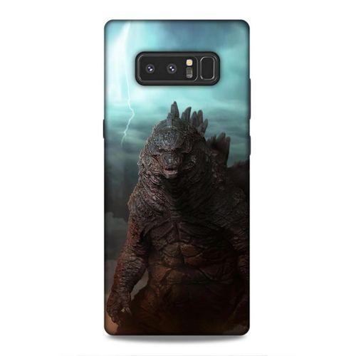 Samsung Galaxy Note 8 Uyumlu Kılıf BMovie (26) Tpu Silikon Kılıf Godzilla