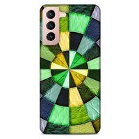 Lopard Samsung Galaxy S21 Uyumlu Kılıf Patchwork (36) Glitter Kılıf
