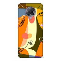 Xiaomi Poco F2 Pro Uyumlu Kılıf Face'X 48 Bumper Kılıf Karakalem