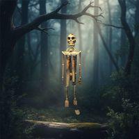 Ahşap İskelet Figürü