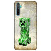 Lopard Oppo Realme 6i Uyumlu Kılıf PiXel (38) Neo Hybrid Kılıf Creeper 3D