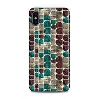 Apple iPhone XS Max Uyumlu Kılıf Romans (36) Glitter Kılıf Kahverengi