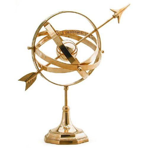 DENİZCİLİK GRUBU-Marine Pirinç Aksesuar-ASTRONOMİK KÜRE-37x16x16 CM-JTTR30499