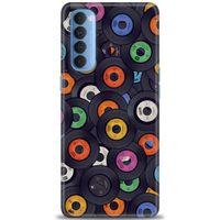 Oppo Reno 4 Pro Kılıf HD Baskılı Kılıf - Plaklar + Tam Ekran Koruyucu