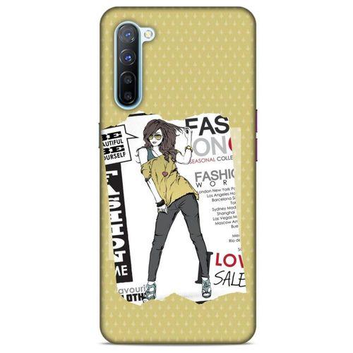 Sokak Modası 29 Oppo Reno 3 Kılıf Desenli Silikon