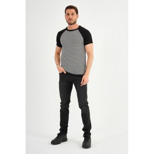 ALEXANDERGARDI ÇİZGİLİ TRİKO T-SHİRT (AG5049)