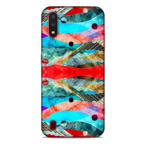 Samsung Galaxy A01 Kılıf Pastel Renkler (22) Tam Koruma Kılıfı Cam Göbeği