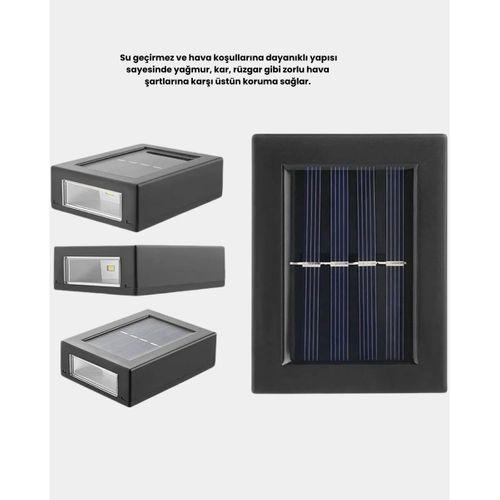 Solar Dış Mekan Aplik Su Geçirmez Dayanıklı Led Aydınlatmalı