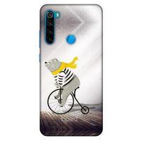 Xiaomi Redmi Note 8 Kılıf FunnyMaX (11) Tam Koruma Kahve Ayı