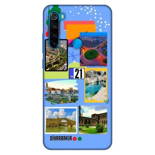 Lopard Xiaomi Redmi Note 8 Uyumlu Kılıf Şehirli ※ (21) Diyarbakır Koruyucu Kapak