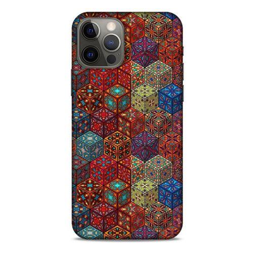 Ethnic Culture (46) Apple iPhone 12 Pro Kılıf Silikon Kapak Desenli