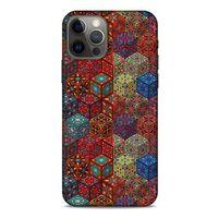 Ethnic Culture (46) Apple iPhone 12 Pro Kılıf Silikon Kapak Desenli