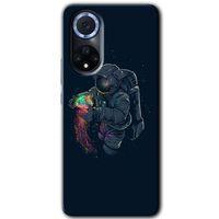 Huawei Nova 9 Kılıf HD Desen Baskılı Arka Kapak - Astronot Kıyafeti