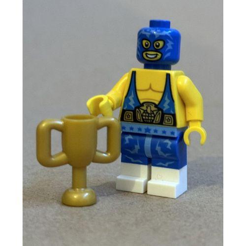 Orjinal Lego Minifigür Luchador Wrestler