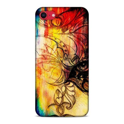 Lopard Apple iPhone SE 2020 Uyumlu Kılıf Manipülasyon ☻ (36) Glitter Kılıf Desenli