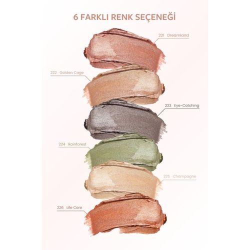 Pastel Glow Liquid Eyeshadow - Likit Far 225 Champagne