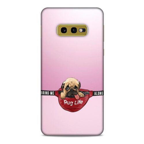 Samsung Galaxy S10e Kılıf Köpek Kıyafetleri (5) Koruma Kabı Yavru Pug Çanta