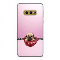 Samsung Galaxy S10e Kılıf Köpek Kıyafetleri (5) Koruma Kabı Yavru Pug Çanta