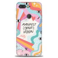 General Mobile GM 9 Pro Kılıf HD Baskılı Kılıf - Manifest Your Vision + Tam Ekran Koruyucu