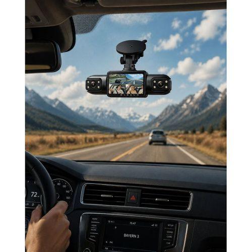 Araç İçi Kamera Full Hd Gece Görüşlü 4 Kamera Destekli Geniş Açılı Kayıt