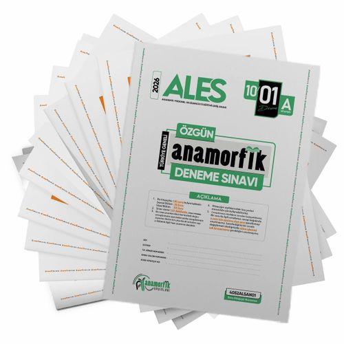 2026 ALES Anamorfik Yayınları Özgün 10lu Deneme Paketi Yeni Nesil Türkiye Geneli Dijital Çözümlü