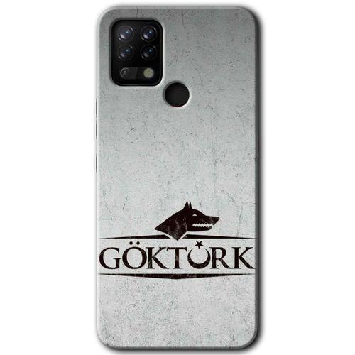 MRCİLETİSİM Tecno Pova Kılıf HD Desen Baskılı Arka Kapak+Temperli Cam - Göktürk