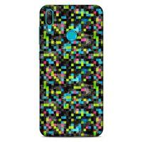 Geometrix 01 Huawei Y7 2019 Kılıf Silikon Kapak