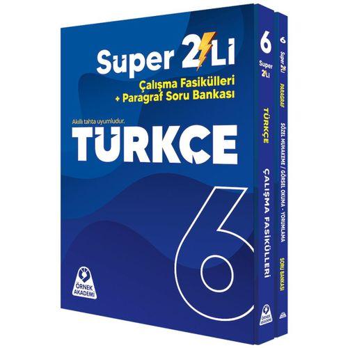 6. Sınıf Süper İkili Türkçe Seti Örnek Akademi