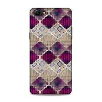 Oppo A79 Uyumlu Kılıf Utopia (7) Telefon Kılıfı Bordo Mavi