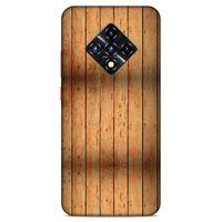 Lopard İnfinix Zero 8 Uyumlu Kılıf Wood'X (11) Tam Koruma Baskılı