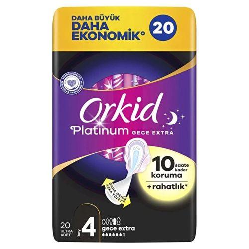 Eğitici Çocuk Orkid Ultra Platinum Gece Extra Ped 20'Li