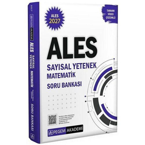 2027 ALES Sayısal Yetenek Matematik Tamamı Video Çözümlü Soru Bankası Pegem Yayınları