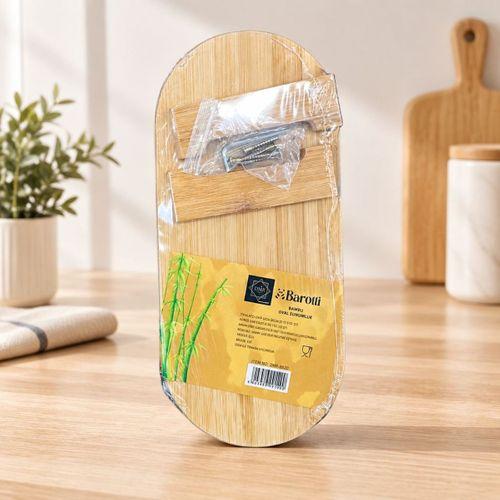 Bambu Oval Sunumluk