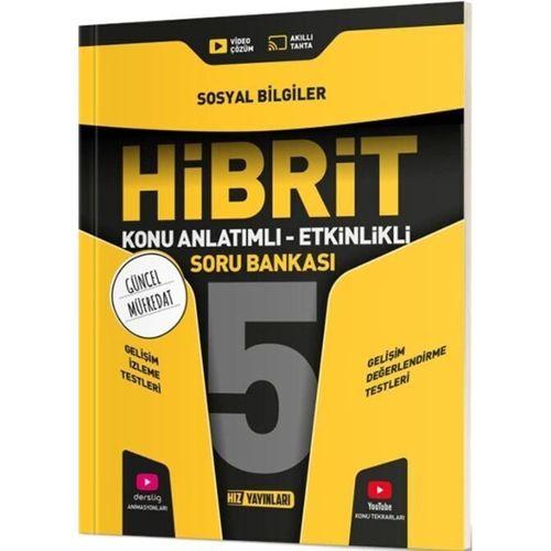 5. Sınıf Sosyal Bilgiler HİBRİT Konu Anlatımlı Etkinlikli Soru Bankası Hız Yayınları