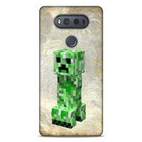Lopard LG K61 Uyumlu Kılıf PiXel (38) Neo Hybrid Kılıf Creeper 3D