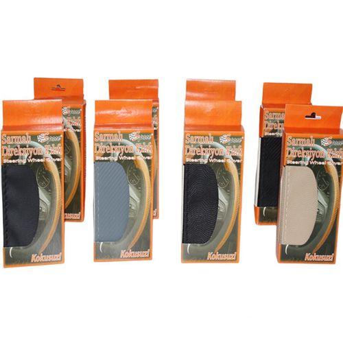 Sarmal Direksiyon Kılıfı Bej Diagonal / Dıkı242