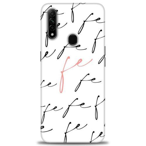 Oppo A31 Kılıf HD Baskılı Kılıf - Fe + Tam Ekran Koruyucu
