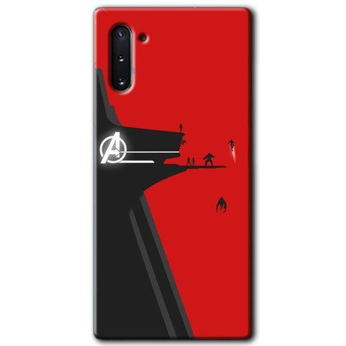 Samsung Galaxy Note 10 HD Baskılı Kılıf + 9D Tam Ekran Koruyucu - Avengers Tower