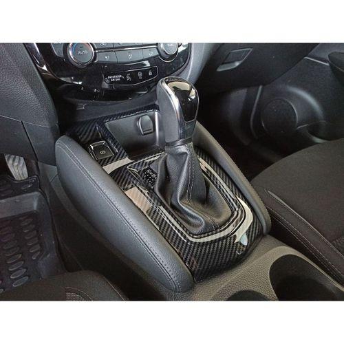 Nissan Qashqai Uyumlu 2018+ Vites Kaplama - Karbon