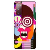 Lopard Samsung Galaxy S20 Fe Uyumlu Kılıf Soyut Sanat (10) Desenli Full Koruma Kılıfı