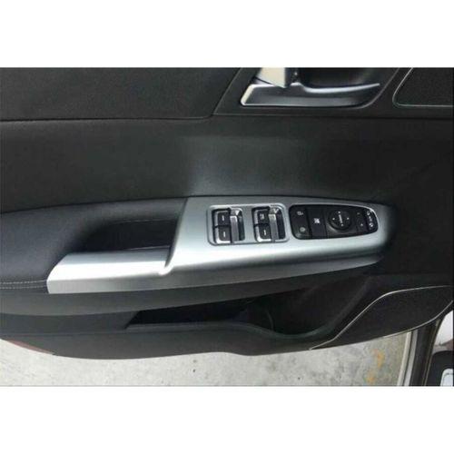 Kia Sportage Uyumlu 2016-2019 Kapı Kolçak Kaplaması Silver