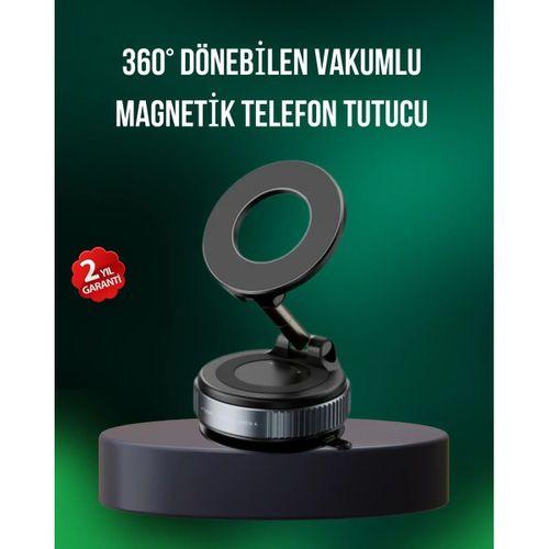Alüminyum Gövdeli Manyetik Araç İçi Telefon Tutucu