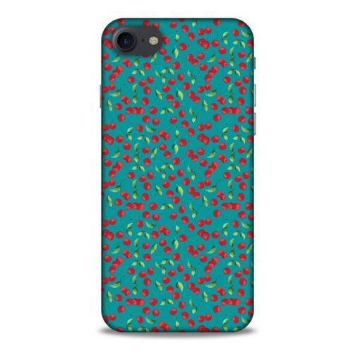 Frutix Vişne 01 Apple Iphone 8 Kılıf Desenli Silikon