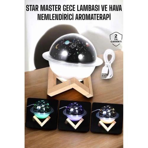 Aromaterapi Hava Nemlendirici Masa Ve Gece Lambası