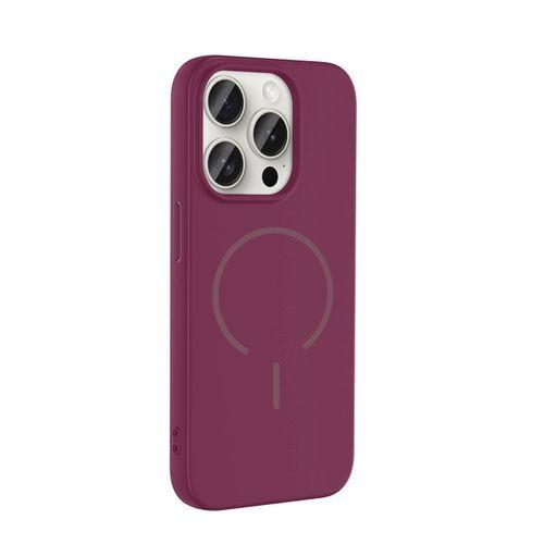 Apple iPhone 15 Pro Kılıf M-safe Şarj Özellikli Zore Meta Kapak