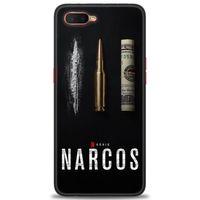 Oppo RX17 Neo Kılıf HD Baskılı Kılıf - Narcos + Tam Ekran Koruyucu