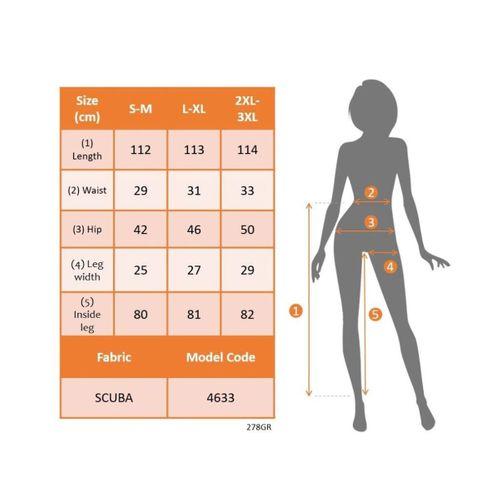Kadın Yüksek Bel Leopar Desenli Yırtmaçlı Dalgıç Tayt